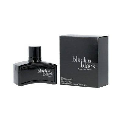 Herrenparfüm Nu Parfums EDT Black Is Black 100 ml